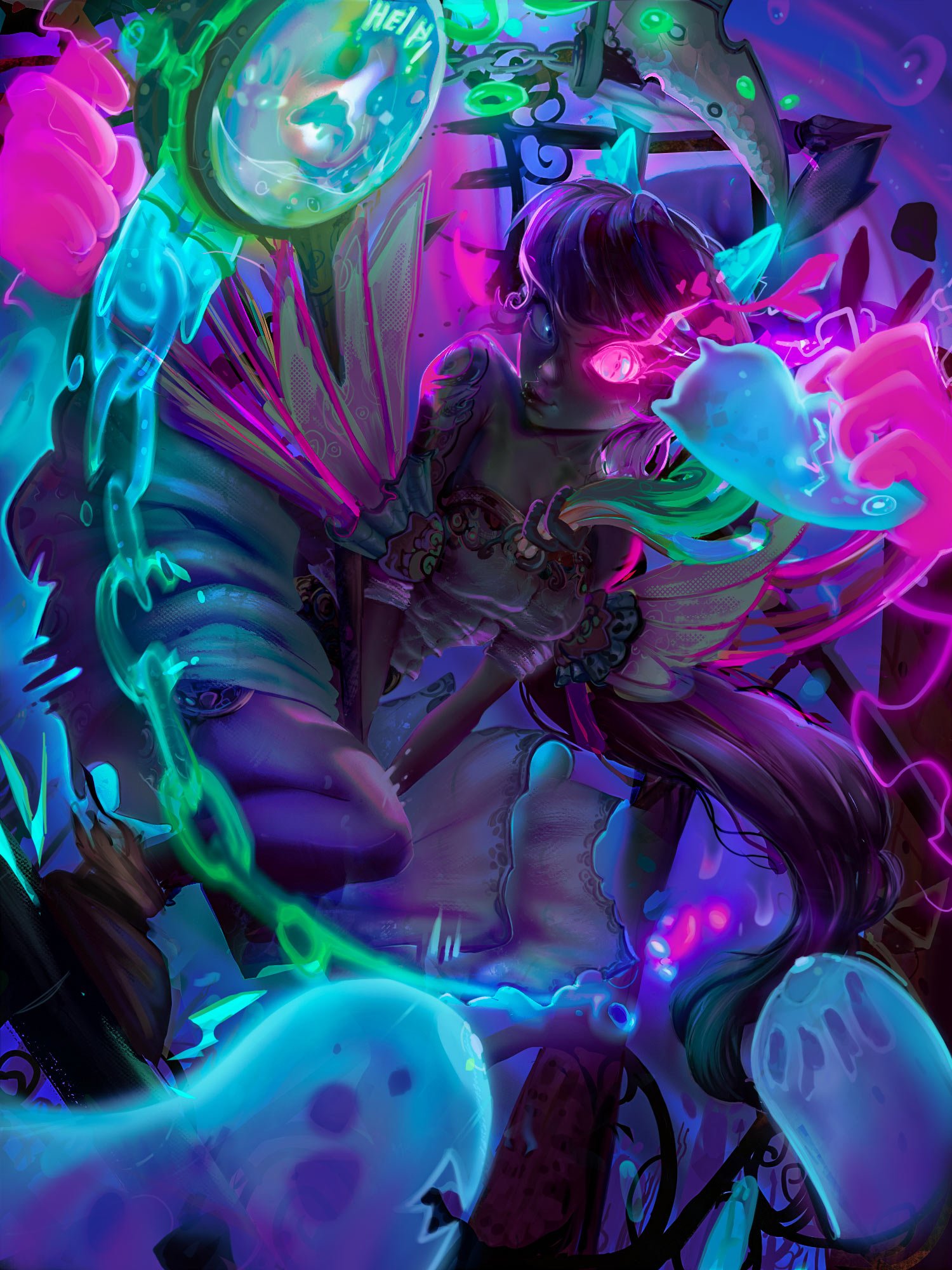 blue-Fighter-Halloween-land